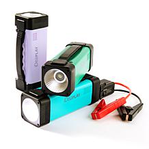 iDeaPLAY 27KmAh Jumpstarter/Power Station w/Cables, AC Adapter & Case