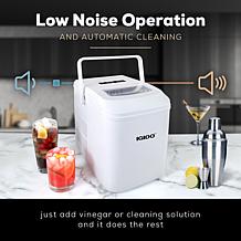 Igloo 26lb. Self-Cleaning Portable Ice Maker with Handle, White