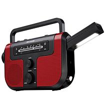 iLive Weatherband AM/FM Radio with Flashlight and Dynamo