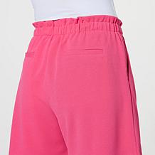 IMAN Global Chic Crepe Knit Short