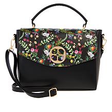 IMAN Global Chic Interchangeable Flap Satchel