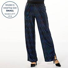 IMAN Global Chic Knit Sequin Pull-On Pant