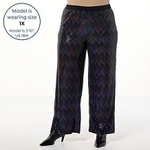 IMAN Global Chic Knit Sequin Pull-On Pant