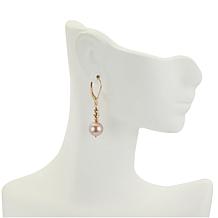 Imperial Pearls 14K Pink Cultured Pearl Brilliance Bead Earrings
