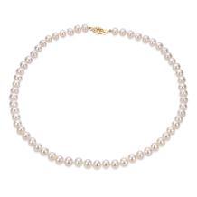 Imperial Pearls 20" 14K 6-6.5mm Cultured Freshwater Pearl Necklace | HSN