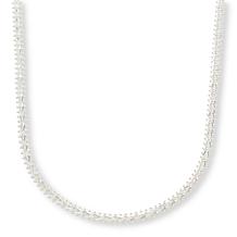 Imperial Silver 18" Diamond-Cut Sterling Silver Wheat Necklace