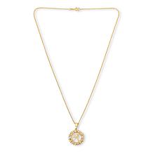 Imperial Silver Diamond-Cut Wheat Link Initial Pendant with 18" Cha...