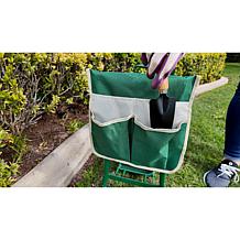 Improvements 2-in-1 Garden Bench/Kneeler with Tool Bag
