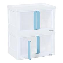 Improvements 2-pack Collapsible Double-Door Storage Cabinets