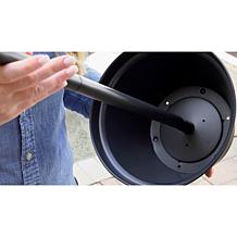 Improvements 38 Metal Solar Lantern with Planter & Stake