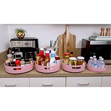 Improvements 4-piece Turntables with Silicone Liners