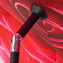 Improvements 9' Double-Layer Printed Patio Umbrella with Base