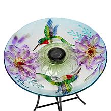 Improvements Bird Bath with Solar Light