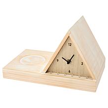 Improvements Book Rest Clock w/Light and Storage 2-pack