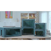 Improvements Collapsible Storage Bins 5-piece Set