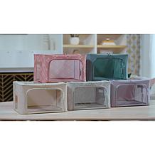 Improvements Collapsible Storage Bins 5-piece Set