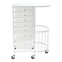 Improvements Flat Top Craft Cart with Drawers