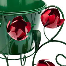 Improvements Metal Flower Planter