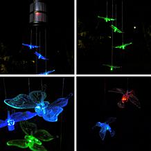 Improvements Solar Hanging LED Mobile Color Changing Lantern