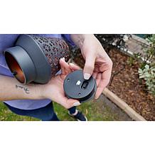 Improvements Solar Metal Lantern Stakes - Set of 2