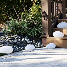 Improvements Solar Rock Lights - Set of 5