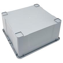 Improvements Stackable Plastic Storage Bins - Set of 4