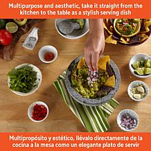 IMUSA MEXI-2011M 8" Granite Molcajete - Grey