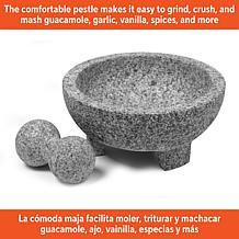 IMUSA MEXI-2011M 8" Granite Molcajete - Grey