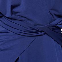 In Earnest by Byron Lars Draped Sash Dress