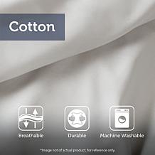 INK+IVY Rhea Cotton Jacquard Comforter, Ivory/Charcoal - King/Cal King