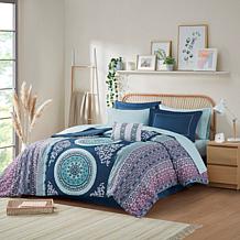 Intelligent Design Comforter Set Twin, Waterfall Multi Layers Ruffle  Comforter Set, Shabby Chic Preppy Bedding Set, Soft Twin Comforter Set For