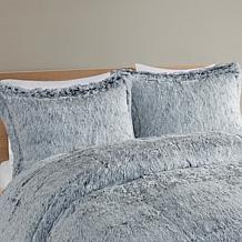 Intelligent Design Malea Shaggy Faux Fur Comforter Mini Set - K/Cal K