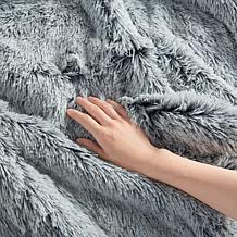 Intelligent Design Malea Shaggy Faux Fur Comforter Mini Set - K/Cal K