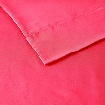 Intelligent Design Twin Microfiber Wrinkle-Free Sheet Set--Pink