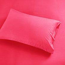 Intelligent Design Twin XL Microfiber Wrinkle-Free Sheet Set--Pink