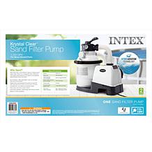 Intex - 1200 Gph Sand Filter Pump (110-120 Volt)