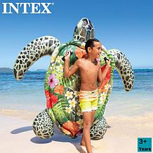 Intex 75" x 67" Realistic Sea Turtle Water Ride-On