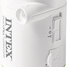 Intex Quickfill usb200r Air Pump with 2 Interconnecting Nozzles