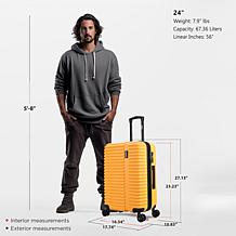 InUSA Ally Lightweight 24" Hardside Spinner