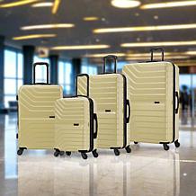 InUSA Aurum Hardside Spinner 4-Piece Expandable Luggage Set