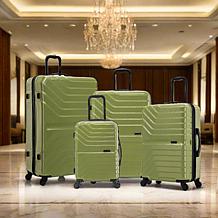 InUSA Aurum Hardside Spinner 4-Piece Expandable Luggage Set