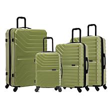 InUSA Aurum Hardside Spinner 4-Piece Expandable Luggage Set