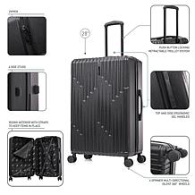 InUSA DRIP 28" Hardside Checked Bag Spinner Suitcase