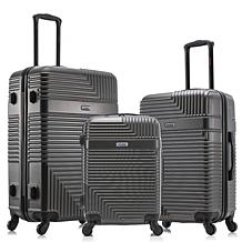 InUSA Resilience 3-Piece Hardside Luggage Set