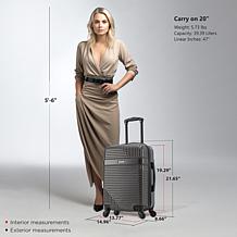 InUSA Resilience Lightweight Hardside Spinner 20" Carry-On
