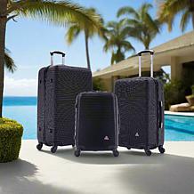 InUSA Royal 3-Piece Hardside Luggage Set with 360º Spinner Wheels