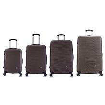 InUSA Royal 4-Piece Hardside Luggage Set with Spinner Wheels