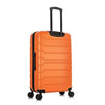 InUSA Trend 28" Large Checked Suitcase with Spinner Wheels
