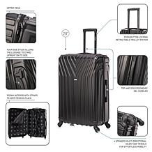 InUSA Vasty 28" Hardside Spinner Lightweight Luggage