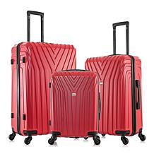 InUSA Vasty 3-Piece Lightweight Hardside Spinner Luggage Set